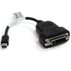 MDP2DVIS　StarTech　Mini DisplayPort?DVIアクティブ変換アダプタ(黒)　ミニディスプレイポート/ mini DP オス?DVI-D(25ピン) メスの画像