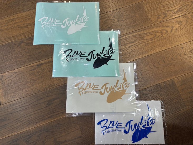 ブルージャンキー カッティングステッカー 小  BLUEJUNKIE画像