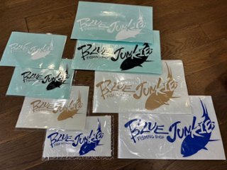 ブルージャンキー カッティングステッカー 小  BLUEJUNKIE画像