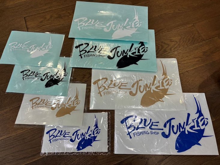 ブルージャンキー カッティングステッカー 小  BLUEJUNKIE画像