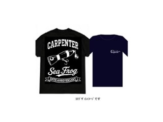 シーフロッグ 30周年オリジナルTシャツ　カーペンターの画像