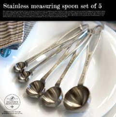 MEASURING SPOON SET OF5の画像