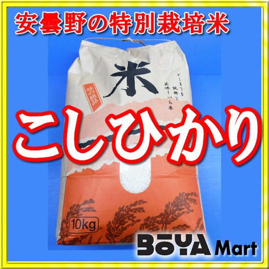 【長野県安曇野市】特殊栽培米コシヒカリ　白米１０ｋｇ【中田　喜久子・達哉】画像