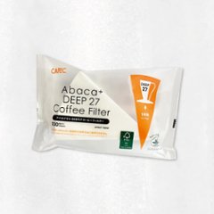 【フラワードリッパーDEEP27専用】アバカプラスDEEP27 コーヒーフィルター〈1杯用〉100枚入の画像