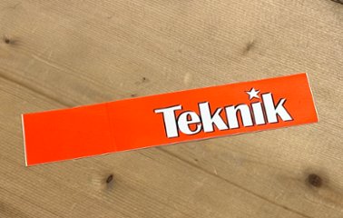 Teknik ロゴステッカーの画像