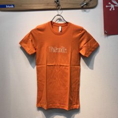 激安SALE! TEKNIK LOGO Tシャツ　オレンジの画像