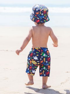 JoJo Maman Bebe★Swim Shorts (オムツ付) (~2y)画像