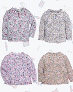 JoJoMamanBebe★ディッツィフローラルトップス(全4色)(~6y)の画像