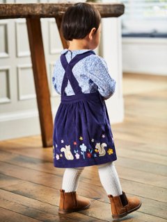 【LAST ONE/PINK6-12m】JoJoMamanBebe★パステルフローラルトップス(全2色)(~6y)画像