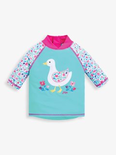 【Left/4-5y&5-6y】JoJo Maman Bebe★2piece Swimset-Duck(~6y)画像