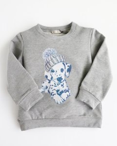 【LAST ONE/GREY12m】JOMilano★ダルメシアンスウェット(全2色)(12m~10A)画像