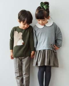 JOMilano★ビッグベアーカシミア混セーター(12m~10A)画像