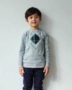 Malvi&Co★グリーンタータンパッチTシャツ(12m~8A)の画像