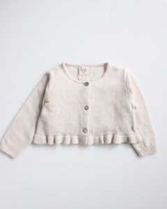 Malvi&Co(ISI)★カシミアウールミルクホワイトボレロ(12m~4A)画像