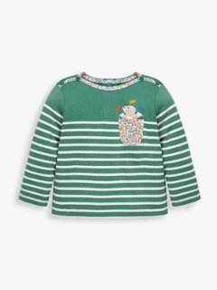 JoJo Maman Bebe★モーリーポケットTシャツ(~6y)画像