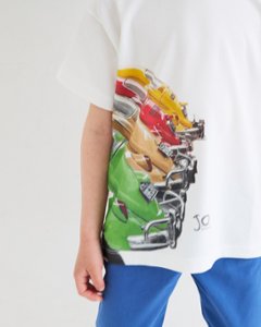 【Left/12m&18m】JOMilano★ジャージープリントTシャツ(全4種)(12m~10A)画像