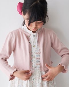 mebi★コットンボレロカーディガン(全2色)(12m~10A)画像