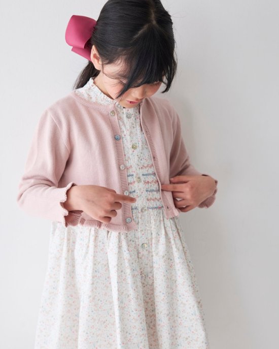 mebi★コットンボレロカーディガン(全2色)(12m~10A)画像