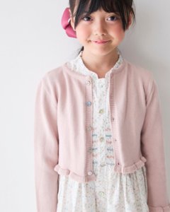 mebi★コットンボレロカーディガン(全2色)(12m~10A)画像