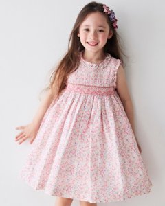 pi&pa★AUDREYスモッキングドレス(3A~10A)の画像