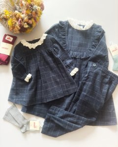FinaEjerique★プレイドチェックドレス-mini(12m~4A)画像