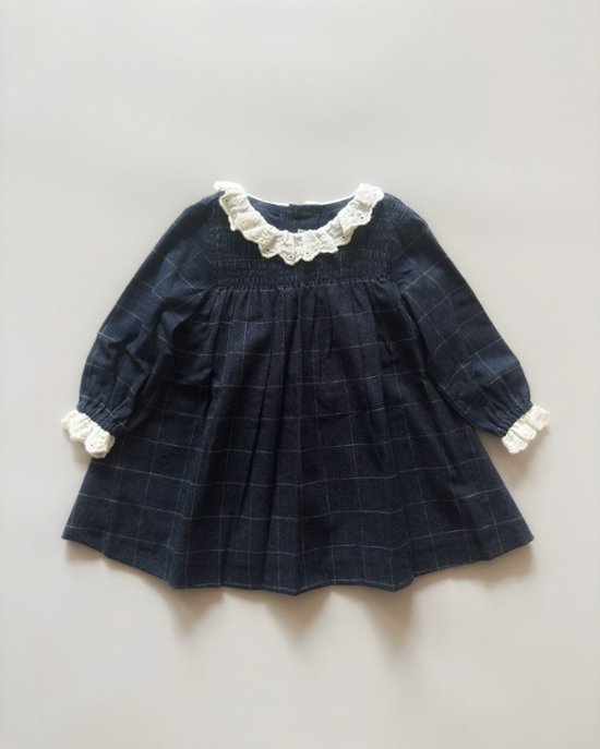 FinaEjerique★プレイドチェックドレス-mini(12m~4A)画像