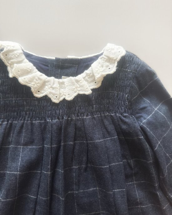 FinaEjerique★プレイドチェックドレス-mini(12m~4A)画像