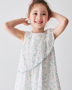 FinaEjerique★Green leaf organza dress(3A~10A)画像