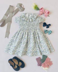 pi&pa★Santoriniシャーリングドレス(2A~10A)画像