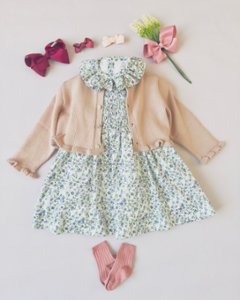 pi&pa★Santoriniシャーリングドレス(2A~10A)画像