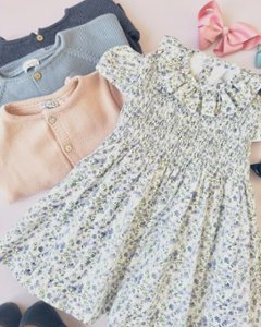 pi&pa★Santoriniシャーリングドレス(2A~10A)画像