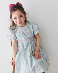 pi&pa★Manacorスモッキングドレス(2A~10A)の画像