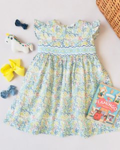 pi&pa★SOLLER スモッキングドレス(2A~10A)の画像