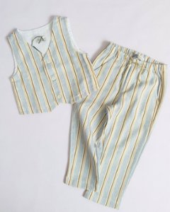 JOMilano★RIGA AZZURRA GILET(2y~10y)画像