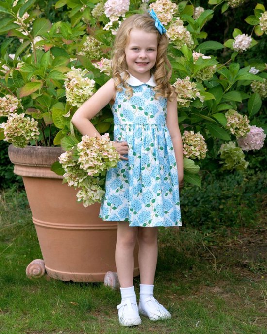 RachelRiley★Hydrangea Peter Pan Collar Dress(2y~10y)画像