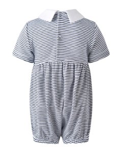RachelRiley★Stripe Smocked Rompers(6m~18m)画像
