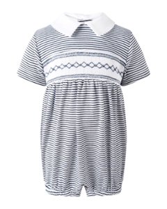 RachelRiley★Stripe Smocked Rompers(6m~18m)画像