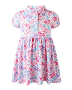 RachelRiley★Pink Floral Jersey Dress(2y~10y)画像