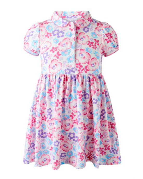RachelRiley★Pink Floral Jersey Dress(2y~10y)画像
