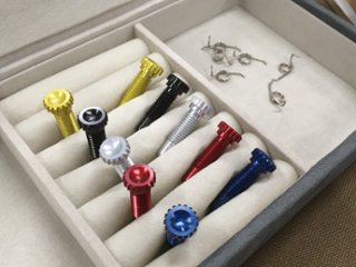 ※お取り寄せ※TRAIL CUTTER/オリジナルブレーキレバー 用アジャストボルト＆スプリング の画像