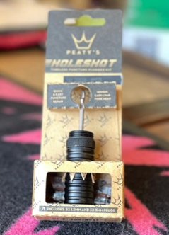 Peaty’s 「ピーティーズ」 / Holeshot Tubeless Puncture Plugger Kit / ブラック /チューブレス　パンクの画像