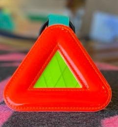 BLUE LUG/ triangle reflector /オレンジ ブルーラグ リフレクター