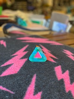 BLUE LUG/ triangle reflector mini/シャーベット　ブルーラグ　リフレクター  ミニの画像