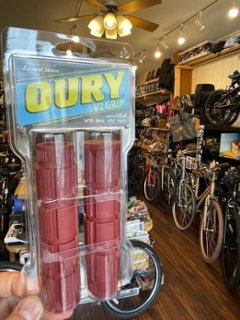 OURY V2 grip /オーリー　V2 グリップ　burgundy  BL special　/バーガンディの画像