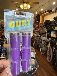 OURY V2 grip /オーリー　V2 グリップ　purple /パープルの画像