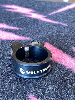 WOLF TOOTH COMPONENTS ウルフトゥース seat clamp 29.8 / ブラック　シートクランプ　の画像