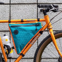 FAIRWEATHER / フェアウェザー / frame bag  / ADV  /Mサイズ/ (x-pac teal)　フレーム　バッグ画像