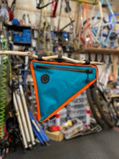 FAIRWEATHER / フェアウェザー / frame bag  / ADV  /Mサイズ/ (x-pac teal)　フレーム　バッグ画像