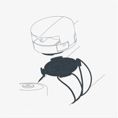 LOOP Micro Mount /ループマイクロマウント用 Oリングキット /Garminマウント互換 / スマートフォンホルダーの画像