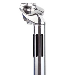 BLUE LUG ブルーラグ オリジナルデザイン シートポスト / BL SELECT slit seatpost (シルバー)の画像